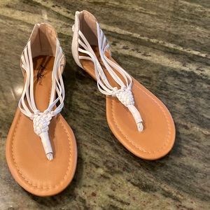 Lucky Brand white Sandals
